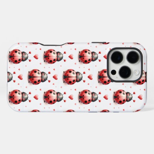 Ladybug Love iPhoneケース (裏面横)
