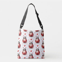 Ladybug Love (personalized) クロスボディバッグ