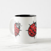 LadyBug Lovers Mug ツートーンマグカップ (正面左)