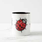 LadyBug Lovers Mug ツートーンマグカップ (中央)