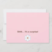 Ladybug Lullaby/Butterfly Baby Shower招待状 招待状 (裏面)