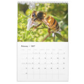 Ladybug Macro Photo Nature Wall Art Calendar 2026  カレンダー (2月 2027)