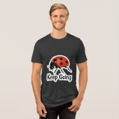 Ladybug Motivation Sticker トライブレンドTシャツ (正面全面)
