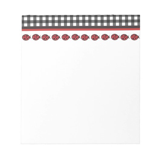 Ladybug Notepad ノートパッド (正面)