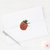 LadyBug Office Home Personalize Destiny Destiny'S スクエアシール (封筒)