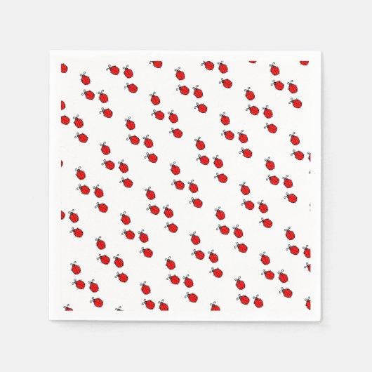LadyBug Office Home Personalize Destiny Destiny'S スタンダードカクテルナプキン (正面)