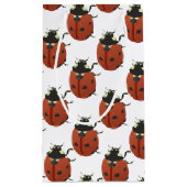 LadyBug Office Home Personalize Destiny Destiny'S スモールペーパーバッグ (裏面)