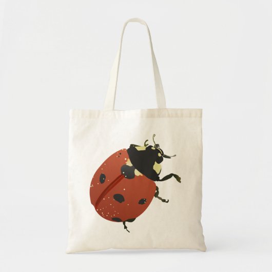 LadyBug Office Home Personalize Destiny Destiny'S トートバッグ (正面)