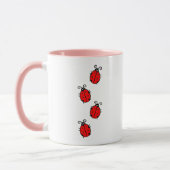 LadyBug Office Home Personalize Destiny Destiny'S マグカップ (左)