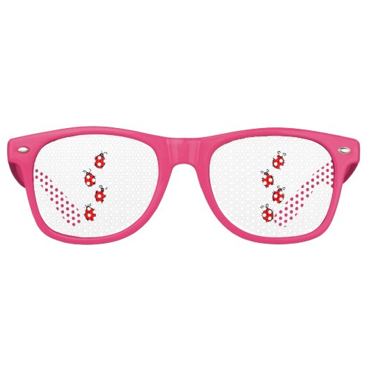 LadyBug Office Home Personalize Destiny Destiny'S レトロサングラス (正面)