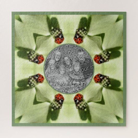 Ladybug On Dogwood自然写真の追加 ジグソーパズル (縦)