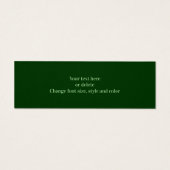 Ladybug On Dogwood Flower自然ミニブックマーク (裏面)