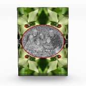 Ladybug On Dogwood Flower Add Your Own フォトブロック (正面)