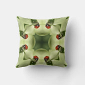 Ladybug On Dogwood Nature Art   クッション (裏面)