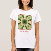 Ladybug On Dogwood Nature Art Personalized Tシャツ (正面)