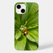 Ladybug on Flowers Case-Mate iPhoneケース (裏面)