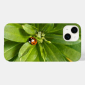 Ladybug on Flowers Case-Mate iPhoneケース (裏面 (横))