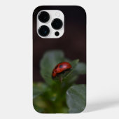 Ladybug on Flowers Case-Mate iPhoneケース (裏面)
