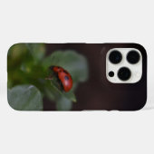 Ladybug on Flowers Case-Mate iPhoneケース (裏面 (横))