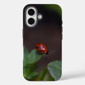 Ladybug on Flowers Case-Mate iPhoneケース (裏面)
