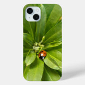Ladybug on Flowers Case-Mate iPhoneケース (裏面)