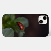 Ladybug on Flowers Case-Mate iPhoneケース (裏面 (横))