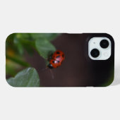 Ladybug on Flowers Case-Mate iPhoneケース (裏面 (横))