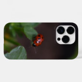 Ladybug on Flowers Case-Mate iPhoneケース (裏面 (横))
