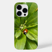 Ladybug on Flowers Case-Mate iPhoneケース (裏面)