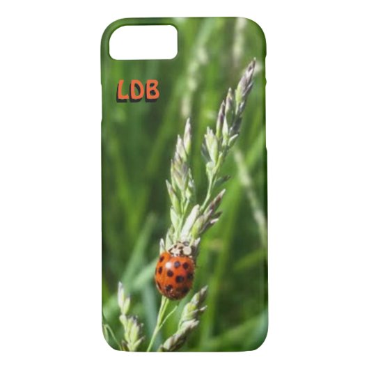 Ladybug on Grass Case-Mate iPhone Case Case-Mate iPhoneケース (裏面)
