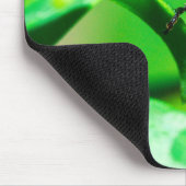 Ladybug on Leaf – Macro Nature Photo Art Print マウスパッド (コーナー)