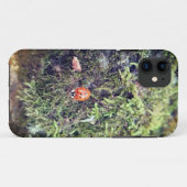 Ladybug on moss photography Case-Mate iPhoneケース (裏面(横))