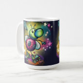 Ladybug Roller Disco Mug コーヒーマグカップ (正面左)