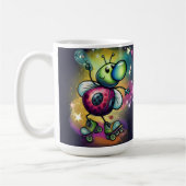 Ladybug Roller Disco Mug コーヒーマグカップ (左)
