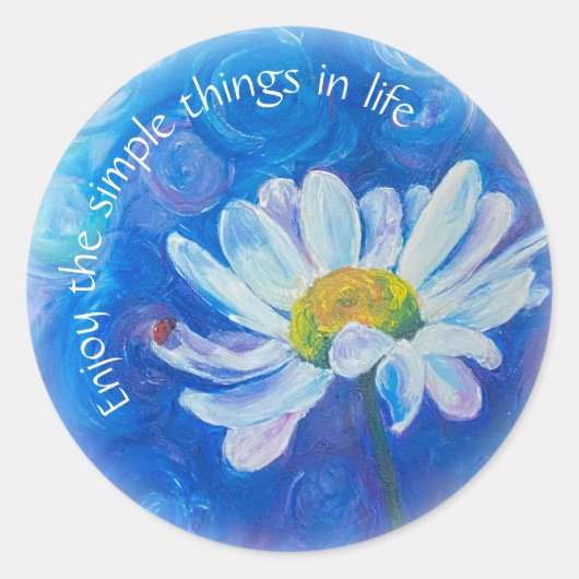 "Ladybug Serenade"フローラシール ラウンドシール (正面)