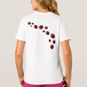 Ladybug Shirt Kid's T-Shirt Ladybirdシャツ Tシャツ (裏面)