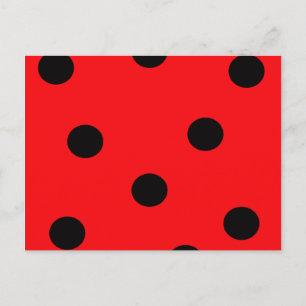 Ladybug Spotsポストカード ポストカード