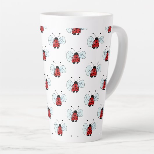 Ladybug Table Lamp カフェラテマグ (右アングル)