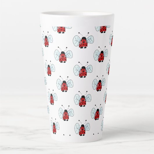 Ladybug Table Lamp カフェラテマグ (正面)