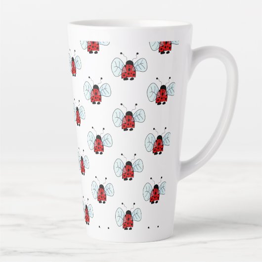 Ladybug Table Lamp カフェラテマグ (右)