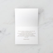 Ladybug Thank You Card サンキューカード (内部)