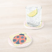 Ladybug Trio花に着陸 コースター (側面)