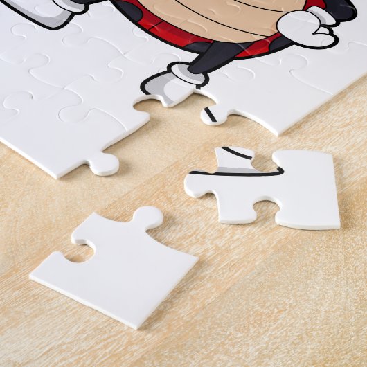 Ladybug with Flower.PNG ジグソーパズル (側面)