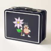 Ladybug with Flower.PNG メタルランチボックス (裏面)