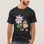 Ladybug with Flower.PNG Tシャツ (正面)
