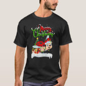 Ladybug  Xmas Decorations Santa Ladybug Christmas Tシャツ (正面)
