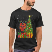 Ladybug   Xmas Holiday Santa Ladybug Christmas Tre Tシャツ (正面)