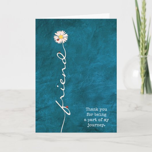 Ladybugsとのフレンドデイジー カード (正面)