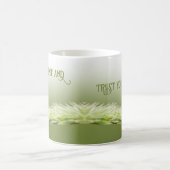 Ladybugsと引用文やる気を起こさせるマインド前向きセット コーヒーマグカップ (中央)