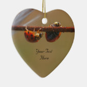 Ladybugsのかわいい自然オーナメント セラミックオーナメント (右)